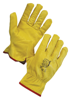 picture of Supertouch Leather Driving Gloves - Pair - ST-20642 - (DISC-R)