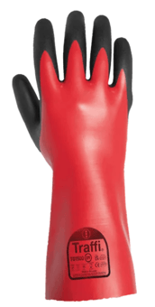 picture of TraffiGlove TG1500 Waterproof Chemical Safety Glove - TS-TG1500