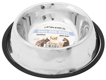 picture of Prima Anti-Slip Embossed Dog Bowl 64oz 29cm - [PD-17008C]