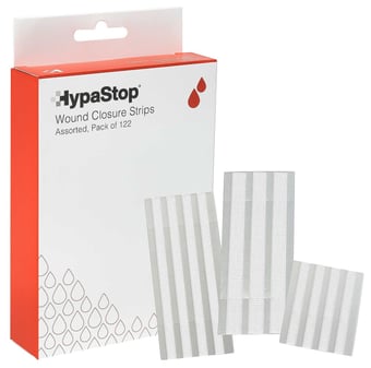 picture of HypaStop Wound Closure Strips - Assorted Sizes - Pack of 122 - [SA-D4736] - (LP)