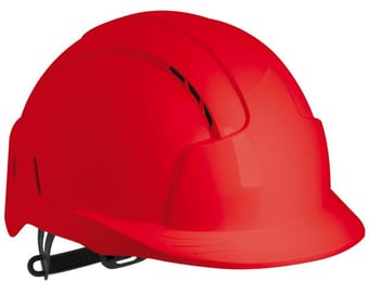 Picture of JSP - EVOLite Red Safety Helmet With One Touch Slip Ratchet Adjustment - [JS-AJB160-000-600]