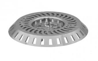 picture of 80mm CP Plastic - ABS Bath/Shower Strainer - 5 Packs -  CTRN-CI-PA88P
