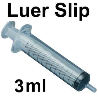 picture of Luer Slip Syringe - 3ml - Supplied Without Needle - Pack of 100 - [ML-K2113-REG]