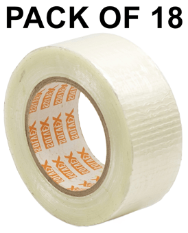 picture of Slingsby Reinforced Crossweave Tape - Pack of 18 - 48mm x 50m - [SLB-426950] - (LP)