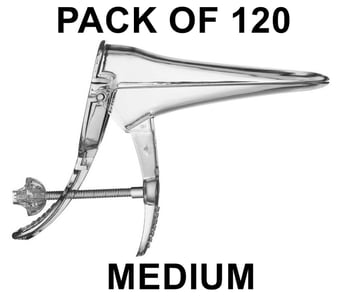 picture of EcoGold Vaginal Speculum - Medium - Sterile - 120 Pack - [VC-9146]