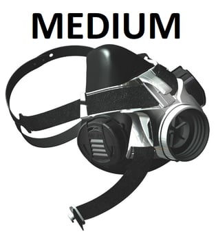 picture of MSA - Advantage 410 - Half-Mask Respirator - RD40 - Medium - [MS-10102277]