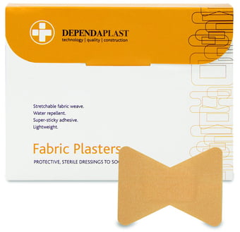 Picture of Dependaplast - Fabric Plasters - Fingertip - Box of 50 - [RL-518]