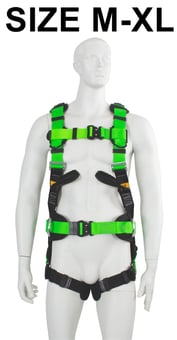 picture of G-Force P52 Professional Multipurpose Safety Harness - M-XL - [GF-GFP-52-PRO-FI]