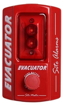 Picture of FMC - Evacuator Sitemaster - Push Button Alarm - Powerful 110dB sounder - [FMC-EVA-SMPB]