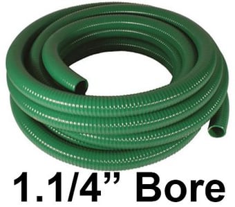 picture of Medium Duty Suction Hose  1.1/4" Bore - Price Per Metre - [HP-MDS125]