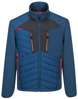 picture of Portwest - DX4 Baffle Padded Jacket - Metro Blue - PW-DX471MBR