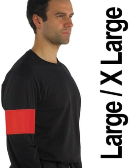 picture of Red - Large/X Large - Yoko Waterproof Arm Band - 10 x 55cm - Single - [YO-HVW066-RED-L/XL]
