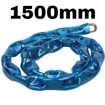 picture of 1500mm Steel Security Chain Square - Weather-Resistant PVC Sheath - SI-633679