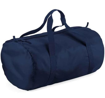 picture of BagBase Packaway Barrel Bag - French Navy Blue - [BT-BG150-FNVY]