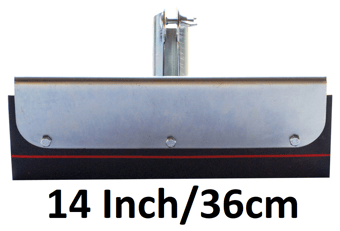 picture of Dub'l-lif Straight Squeegee Yard Scraper - 14 Inch/36cm - [DBL-STRAIGHT14] - (LP)