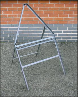 Picture of Spectrum 750mm Tri With Space For Supp Plate Road Sign Stanchion - Empty - [SCXO-CI-13990]