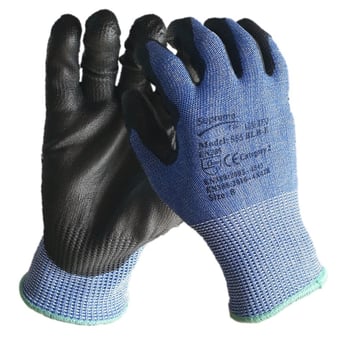 picture of Supreme TTF Blue Liner Dry & Wet Grip Gloves - HT-555-BLB-E