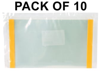 picture of PureFlo PureLite Visor Overlays - Clear - Pack of 10 - [GX-PL01185-2SP] - (LP)