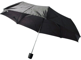 picture of 3-Fold Super Mini Umbrella Black - [PD-41024C]