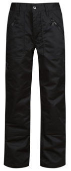 Picture of Regatta Women's Pro Action Trousers - Black - Short Leg - BT-TRJ601S-BLK