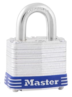 Picture of Masterlock 40mm Wide Laminated Body Padlock - [MA-3EURD]