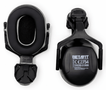 picture of Betafit ABS Helmet Mounted Ear Defenders - SNR 32dB - [BTF-HW6320]