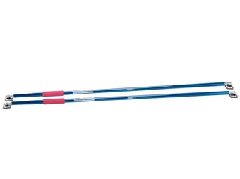 picture of Draper - Pair of Telescopic Support Rods - 1660mm - 2800mm - [DO-59473]