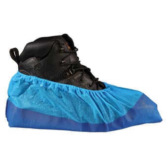 picture of Supertouch Anti-Slip Deluxe CPE/PP Blue OVERSHOE - Slip Resistance - Pack of 40 Pieces - [ST-16890]