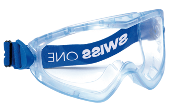 picture of JSP Swiss One Profile Polycarbonate Vented Safety Goggles Clear - [JS-2PROV23C]