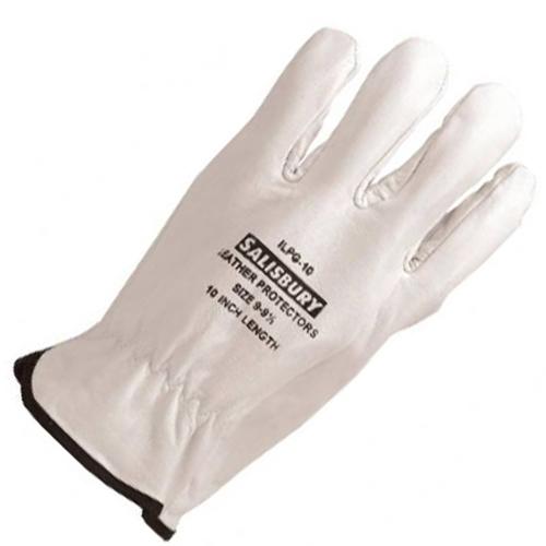 picture of Electricians Goatskin Leather Protector for Rubber Insulating Gloves - 10 Inch Length - CD-CLY555-ILPG10