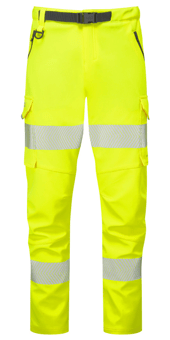 Picture of Starcross Class 2 Women's Stretch Work Yellow Trouser - Regular Leg - [LE-WTL01-Y-R]