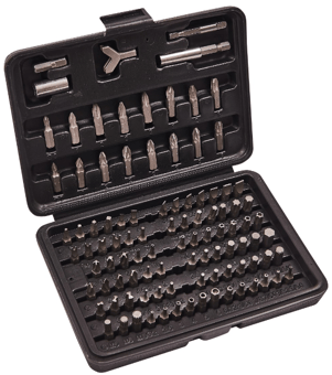 picture of Amtech 100 Piece Assorted Bit Set - [DK-L3365]