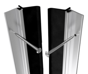 Picture of Warmseal Aluminum Pin Fix Around Door Seal Silver Effect - [CI-G35101] - (DISC-W)