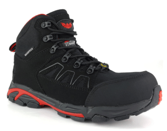 picture of Tuffking Terrain Plus S3 SRC Water Resistant Vegan Safety Hiker Boots - GN-7795