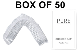 picture of Pure Boxed Shower Cap - Box of 50 - [MCS-PURBSC]