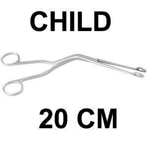 picture of Single Use - Magil Forceps - for Children - 20cm - Pack of 20 - Sterile - [ML-D9124]