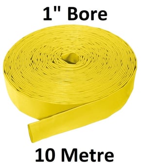 picture of 10 Metre 1" Bore - Medium Duty Layflat Hose - 1.7kg - [HP-MLFL100/10]