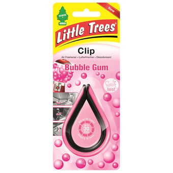 picture of Little Trees Air Freshener Clip - Bubble Gum Fragrance - Pack of 4 Clips - [SAX-LTC016]