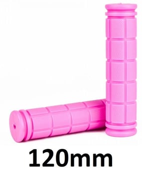 picture of Komodo Bike Grip Set - Pink 120mm - [TKB-GRP-PNK-BB]
