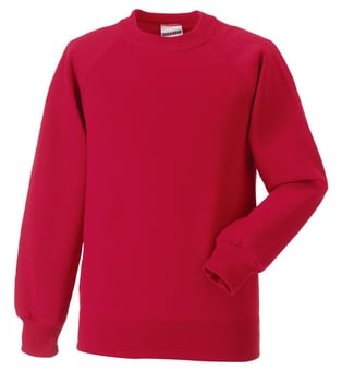 picture of Russell Schoolgear Children's Classic Sweatshirt - Classic Red - BT-7620B-CRE