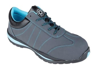 picture of Cardinal Ladies Grey Metal Free Safety Trainer S1P SRC - BR-4205 - (DISC-R)