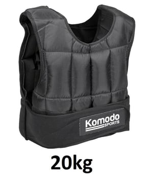 picture of Komodo Weighted Vest - 20kg - [TKB-WT-VST-20KG]