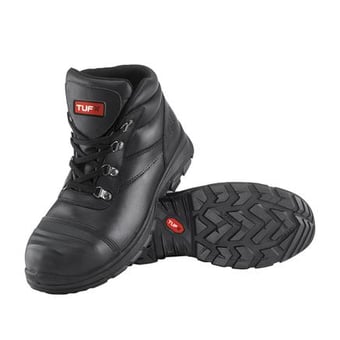 picture of Tuf XT Chukka Safety Black Boot with Midsole - BL-100205