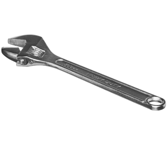 picture of Amtech 12 Inch Adjustable Wrench With 1.3 Inch Jaw Opening - [DK-C2100]