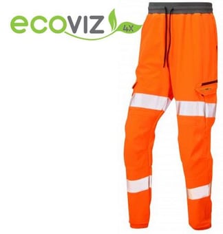 picture of Hawkridge - Class 1 EcoViz Jog Orange Trousers - [LE-JT01-O] - (LP)