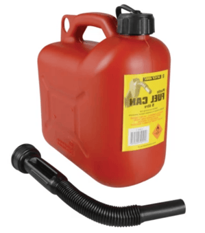picture of Leaded Petrol Can & Spout Red - 5 Litre - [TB-D/ICAN1]