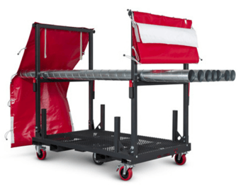 picture of ArmorGard Ductrack - Piping and Ducting Rack - 158kg - 1835mm x 1140mm x 1860mm - [AG-DR2] - (SB)