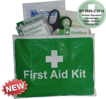 picture of Motor Vehicle Medium First Aid Kit in Vinyl Zipper Wallet - [SA-K3503MD] - (DISC-R)