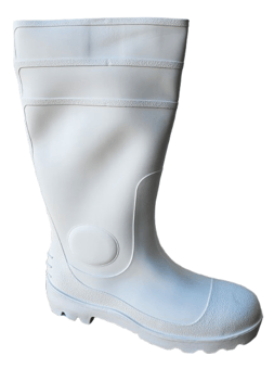 picture of Rugged Terrain Cordova White PVC Wellington S5 SRA - BN-RTW09W