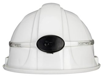 picture of Portwest - 360° Illuminating Helmet Band Light - USB Rechargeable Li-ion Battery - Black - [PW-HV14BKR]